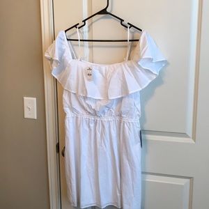Brand new what off the shoulder dress